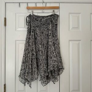 Vintage Nine West Silk Skirt Handkerchief